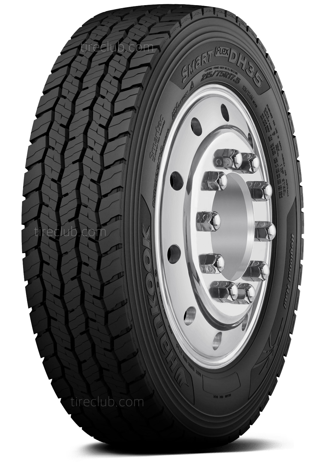 Llanta Hankook Smart Flex Dh35 245/70r19.5 136/134m G $6,465