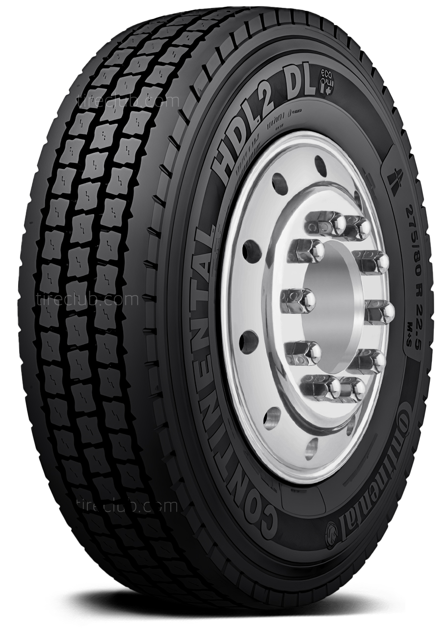 Foto 2 pulgar | Llanta Continental Hdl2 Dl+ 11r22.5 146/143l H