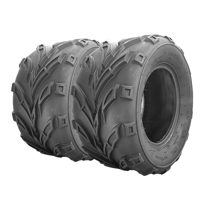 Paquete 2 Llantas 21x7-10 Qind Qd-116 para Cuatrimoto