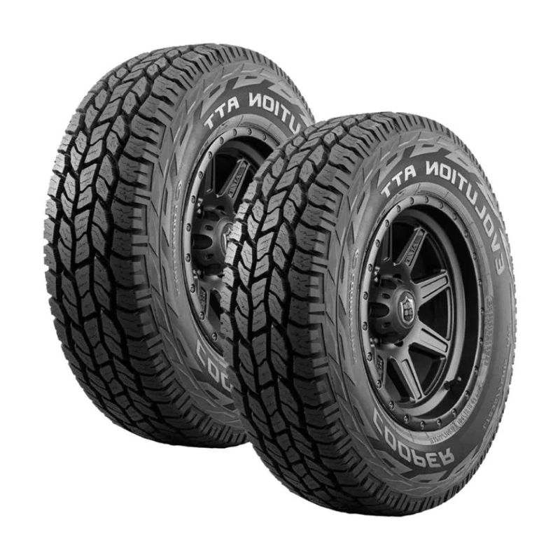 Paquete De 2 Llantas 235/80 R17 Cooper Evolution Att Lt 120/117r