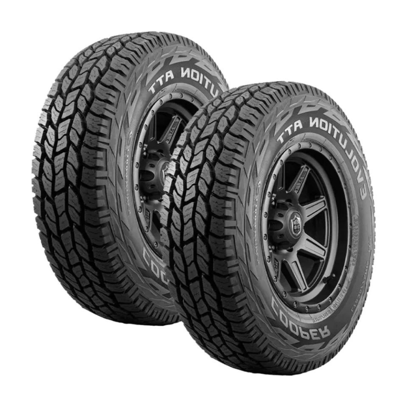 Foto 1 | Paquete De 2 Llantas 235/80 R17 Cooper Evolution Att Lt 120/117r