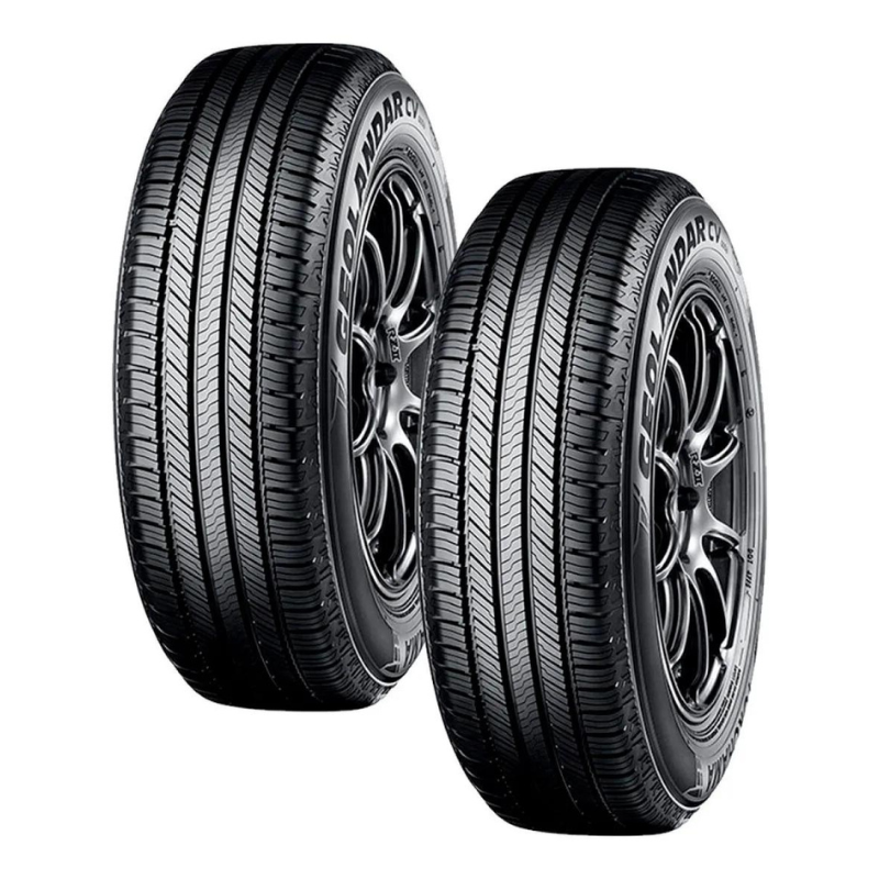 Paquete De 2 Llantas 235/60 R18 Yokohama Geolandar Cv G058 107v