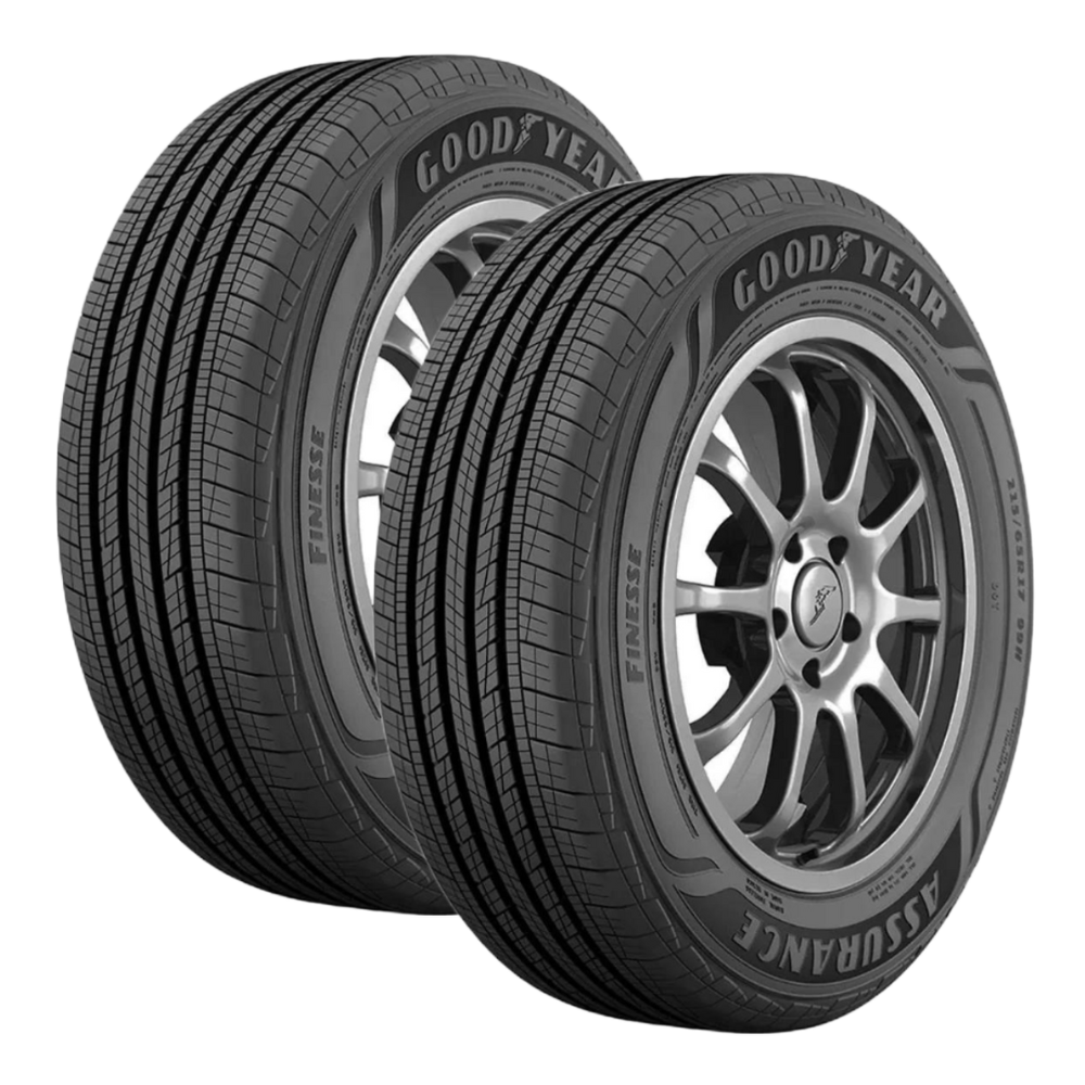 Paquete De 2 Llantas 215/50 R18 Goodyear Assurance Finesse 92h