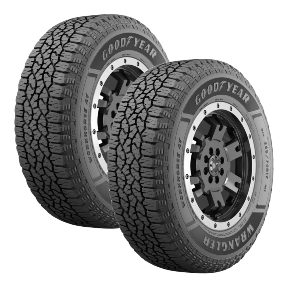 Foto 2 pulgar | Paquete De 2 Llantas 235/75 R15 Goodyear Wrangler Workhorse At 109s