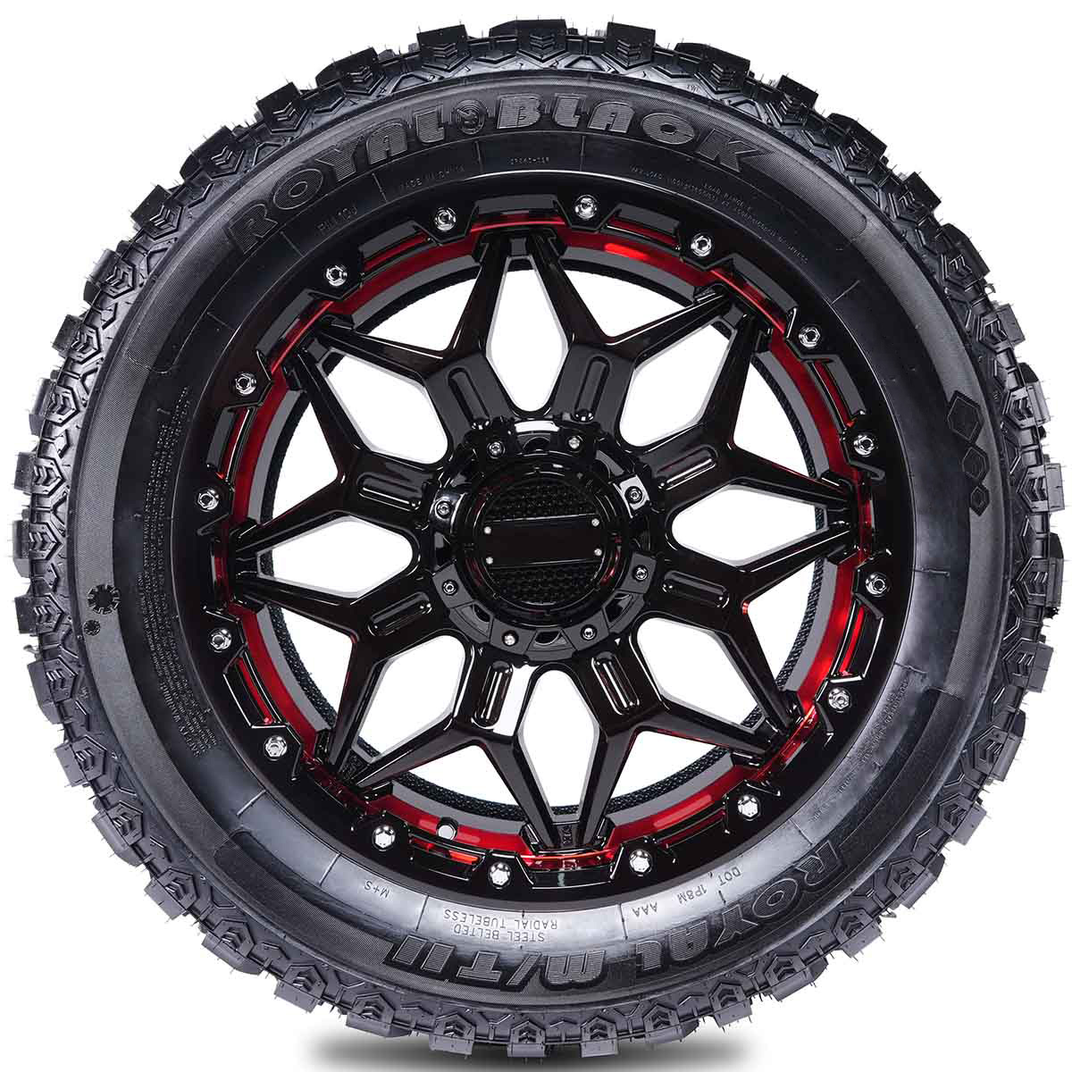 Foto 4 pulgar | Llanta Royal Black M/T II LT35x12.50R20 121Q