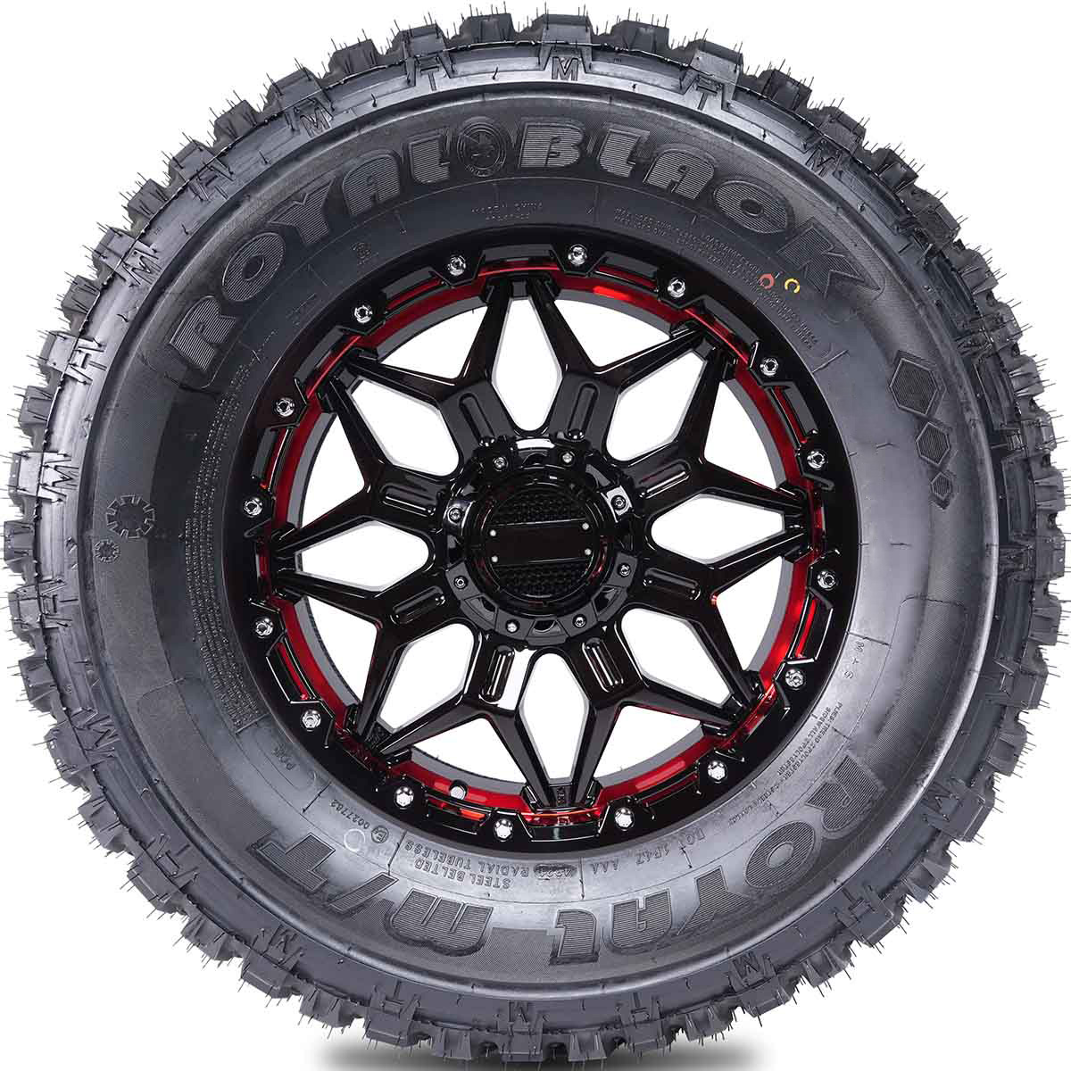 Foto 4 pulgar | Llanta Royal Black M/t  Lt33x12.5r15 108q