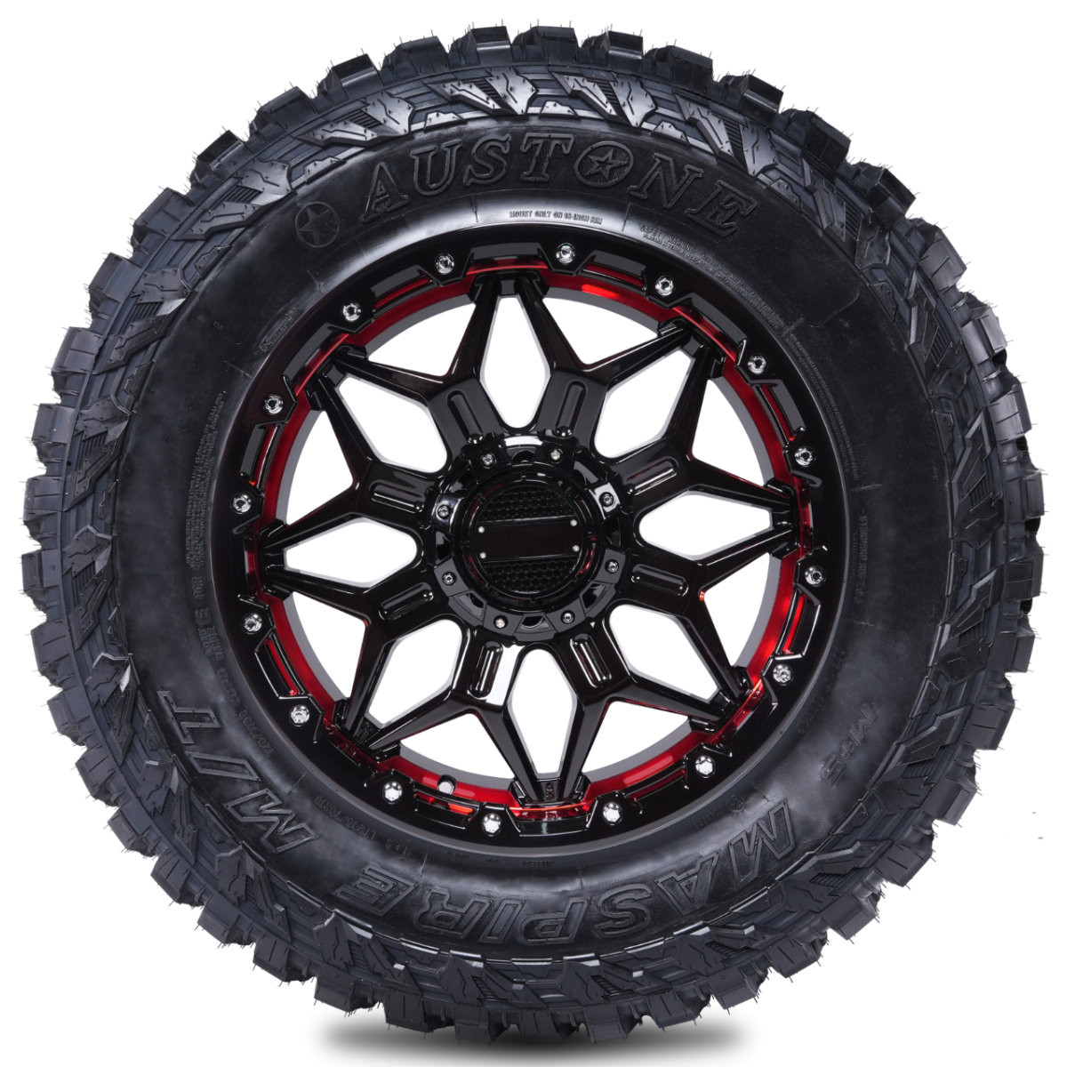 Foto 3 pulgar | Llanta Austone Maspire M/T LT265/65R17 120/117