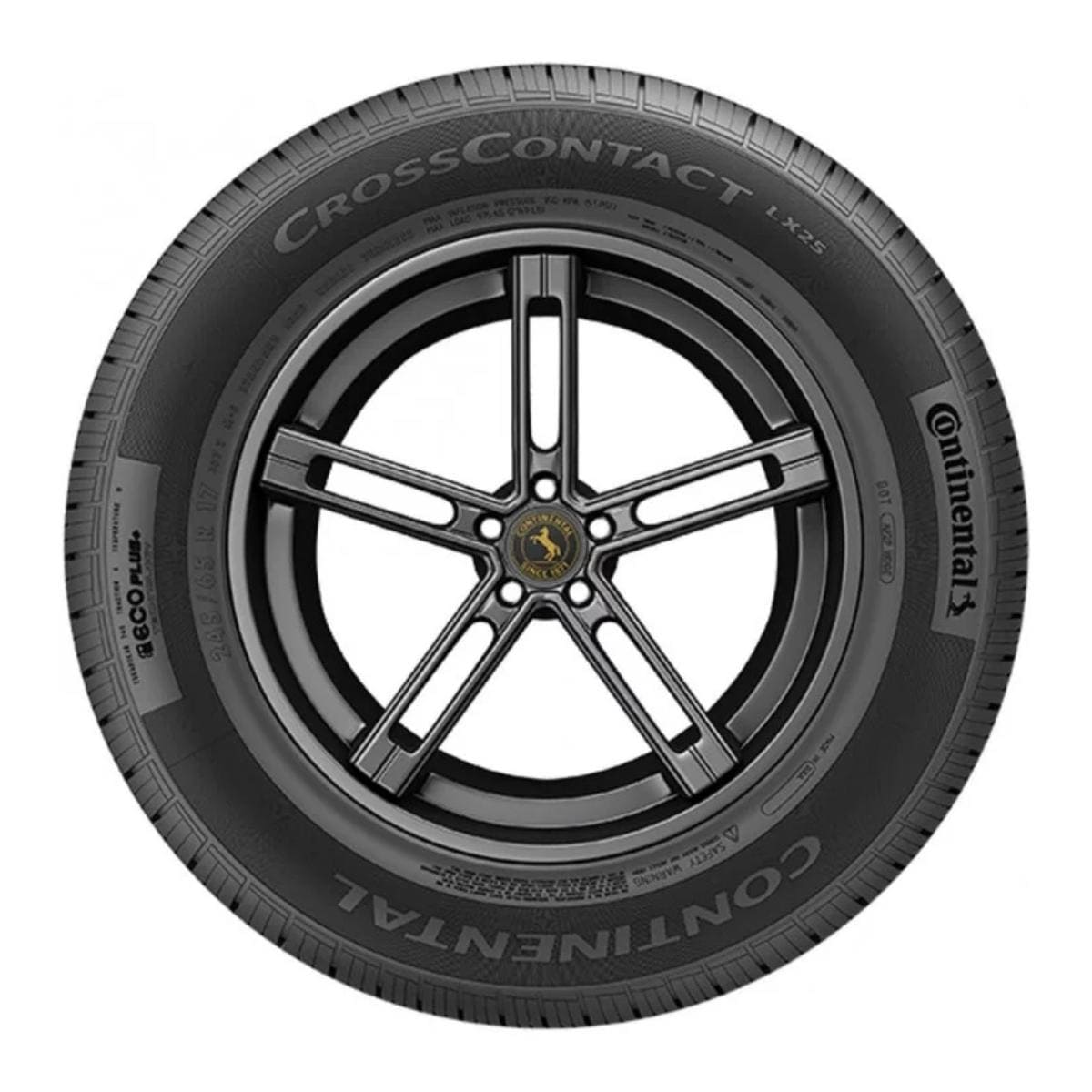 Foto 3 pulgar | Llanta 225/60r18 100h Continental Crosscontact Lx25