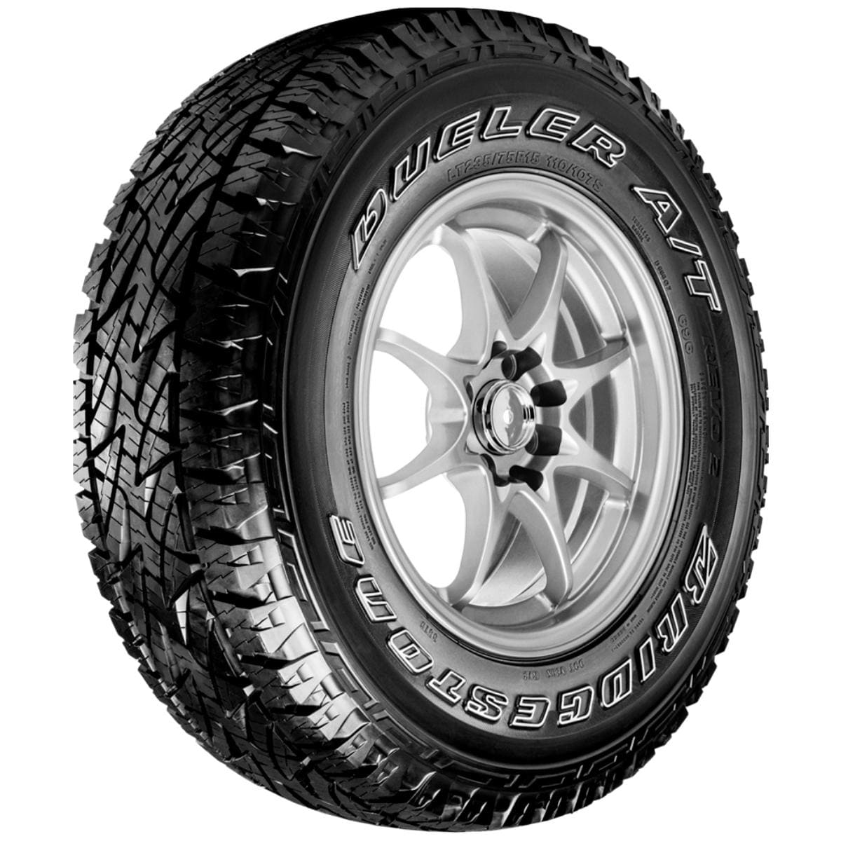 Foto 2 pulgar | Llanta 235/75r15 110/107s Bridgestone Dueler A/t Revo 2