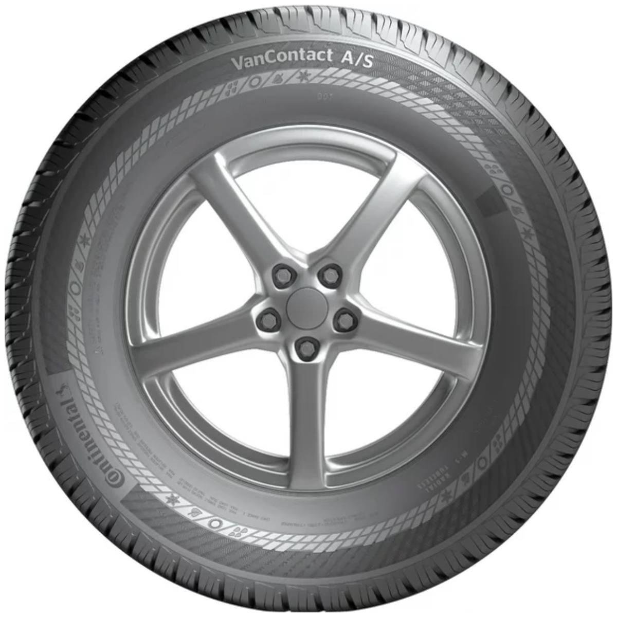 Foto 3 pulgar | Llanta 235/65r16 121/119r Continental Vancontact A/s