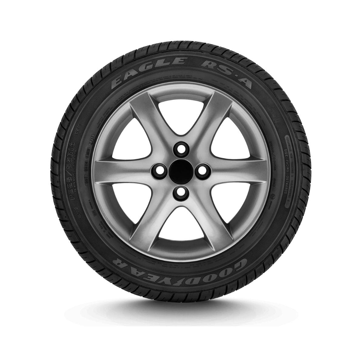 Foto 3 pulgar | Llanta 235/55r18 100v Goodyear Eagle Rs-a