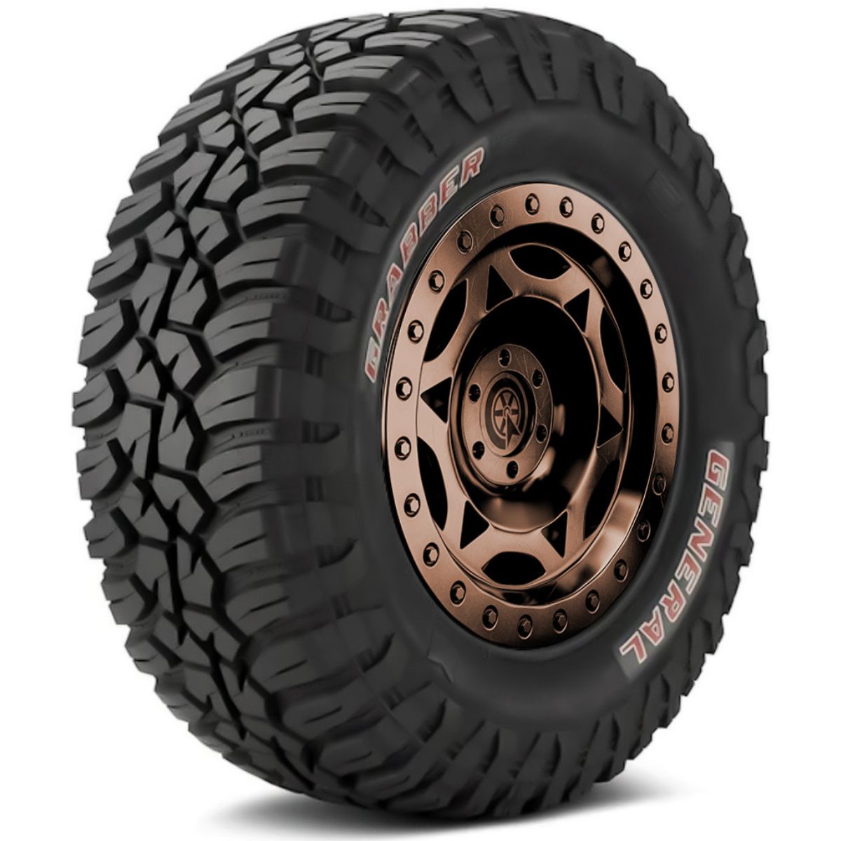 Foto 2 pulgar | Llanta 265/70r17 121q General Tire Grabber X3