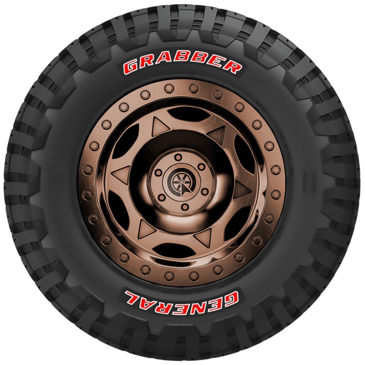 Foto 3 pulgar | Llanta 265/70r17 121q General Tire Grabber X3