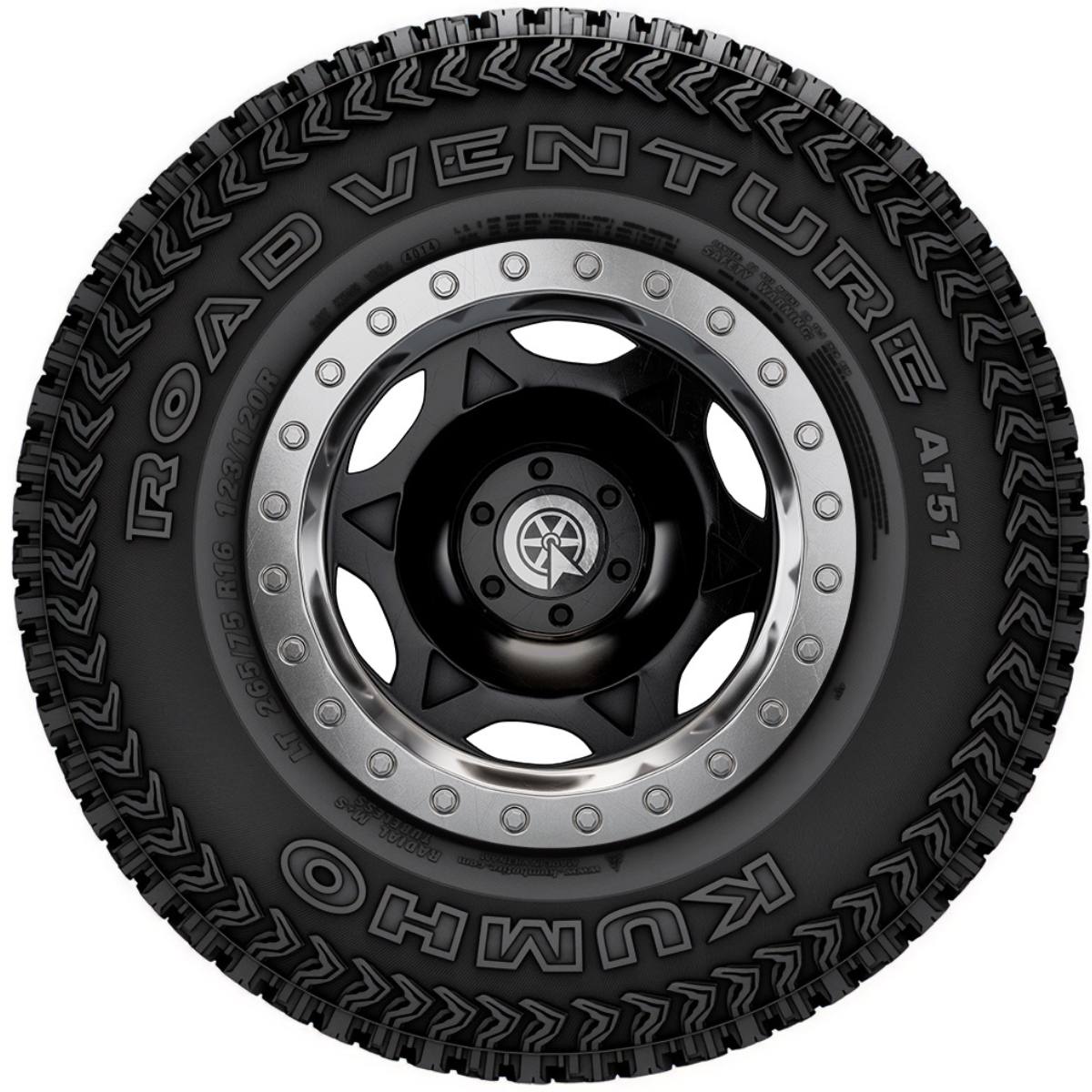 Foto 3 pulgar | Llanta 205/60r16 92t Kumho Road Venture At51