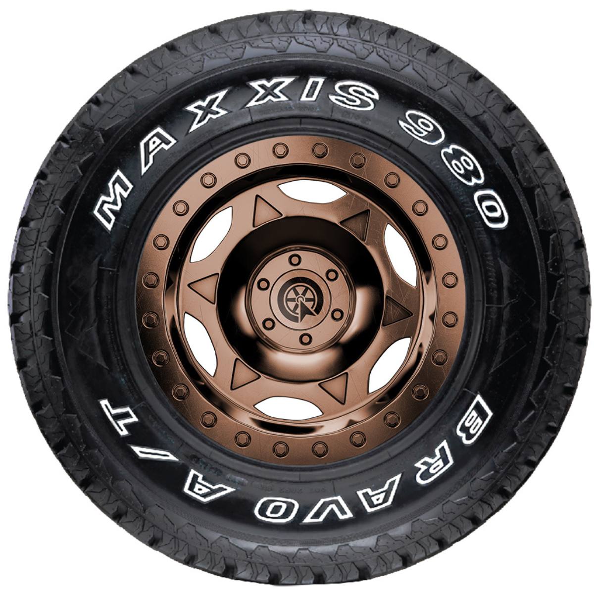 Foto 3 pulgar | Llanta 27x8.50r14 95q Maxxis Bravo Series At-980