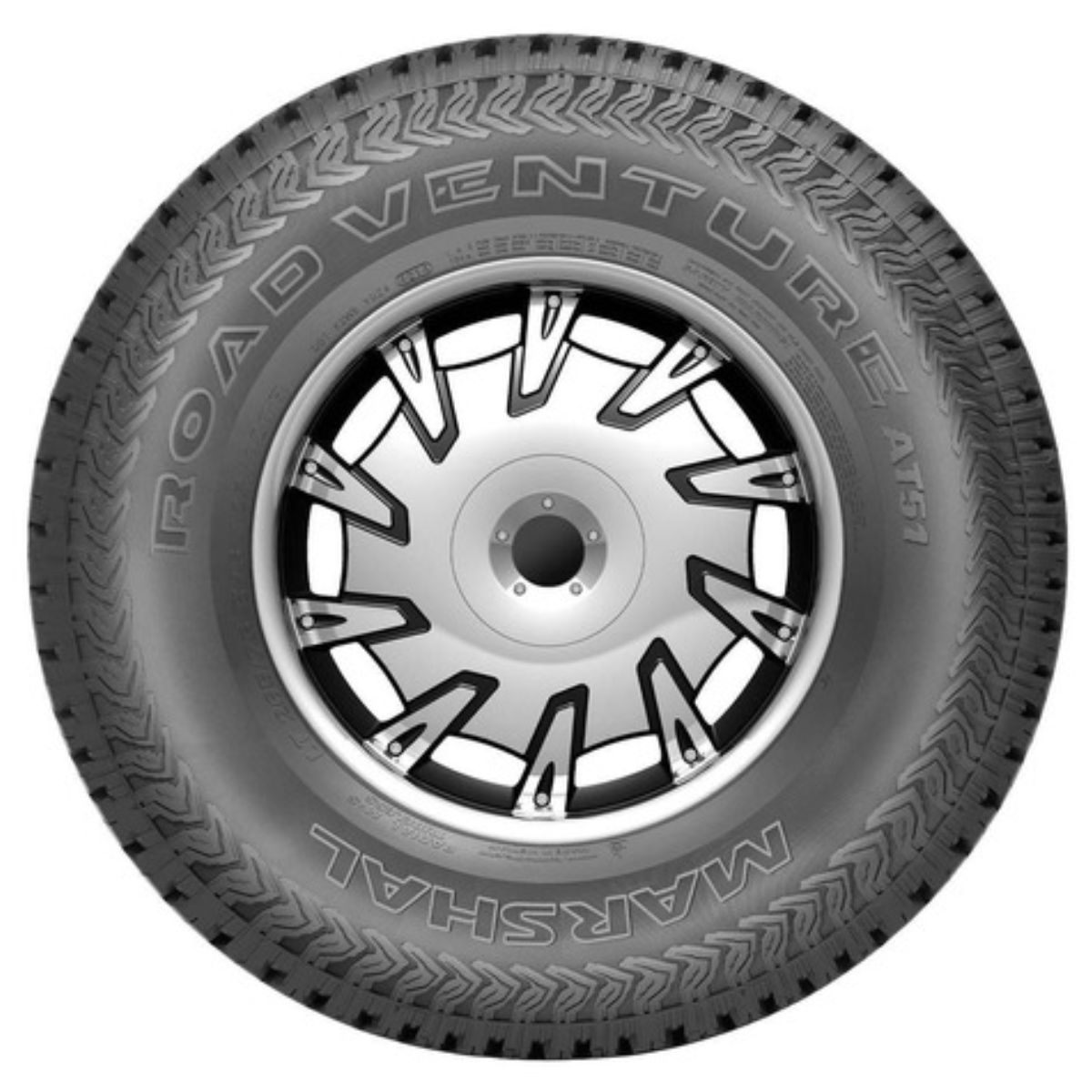 Foto 3 pulgar | Llanta 275/65r18 123/120r Marshal Road Venture At51