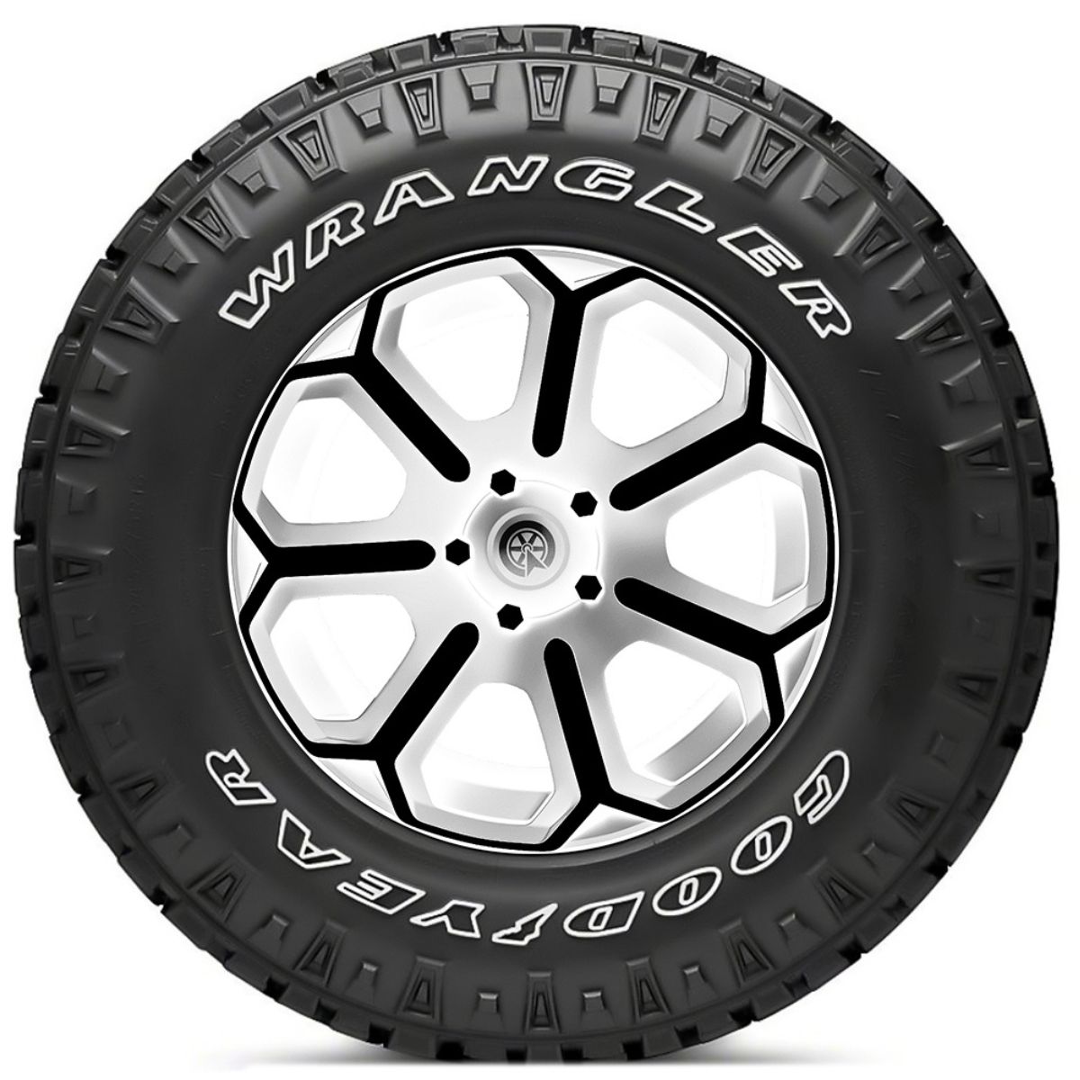 Foto 3 pulgar | Llanta Goodyear Wrangler Duratrac 265/70R17 121/118Q