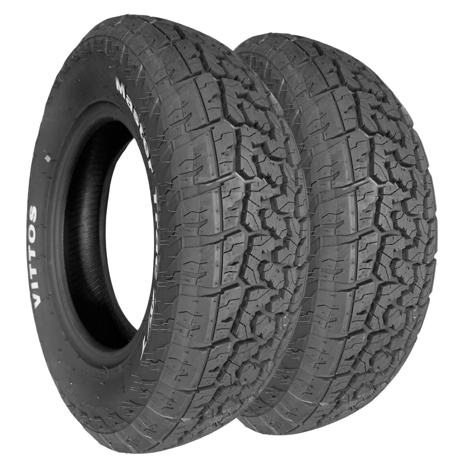 Paquete 2 Llantas Vittos Mastertrac At 175/80 R14