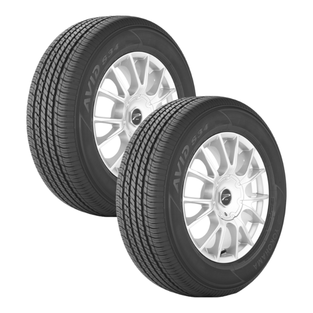 Paquete de 2 Llantas 235/65 R17 Yokohama Avid S34rv 104t