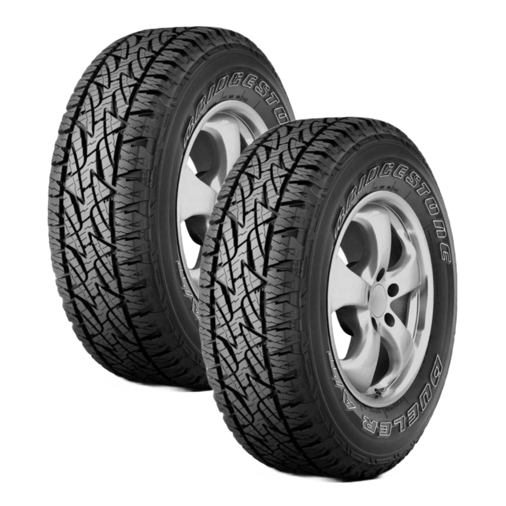 Paquete De 2 Llantas 255/70 R16 Bridgestone Dueler A/t Revo 2 696 111h