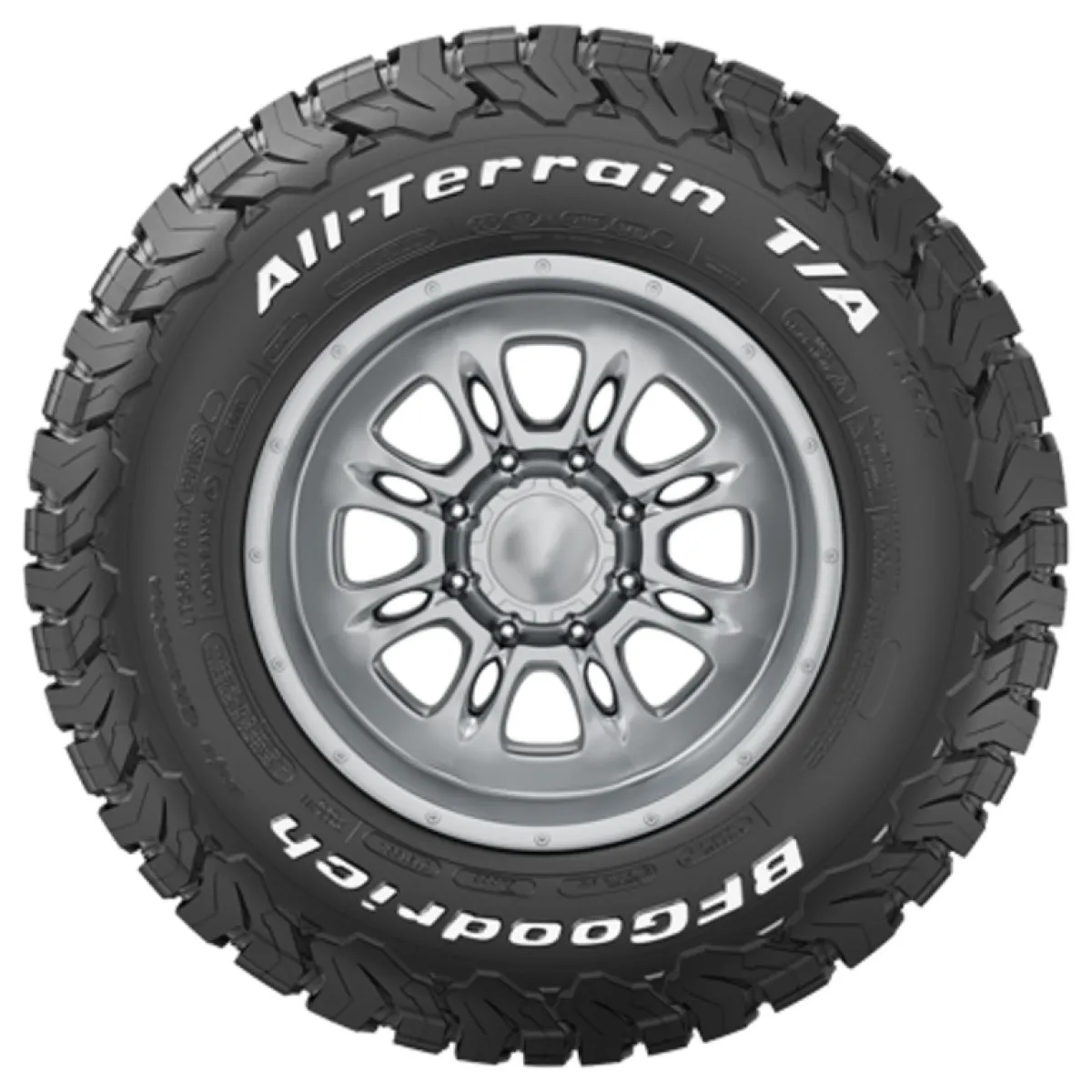 Foto 3 pulgar | Llanta Bfgoodrich All Terrain Ta Ko2 275/70 R18