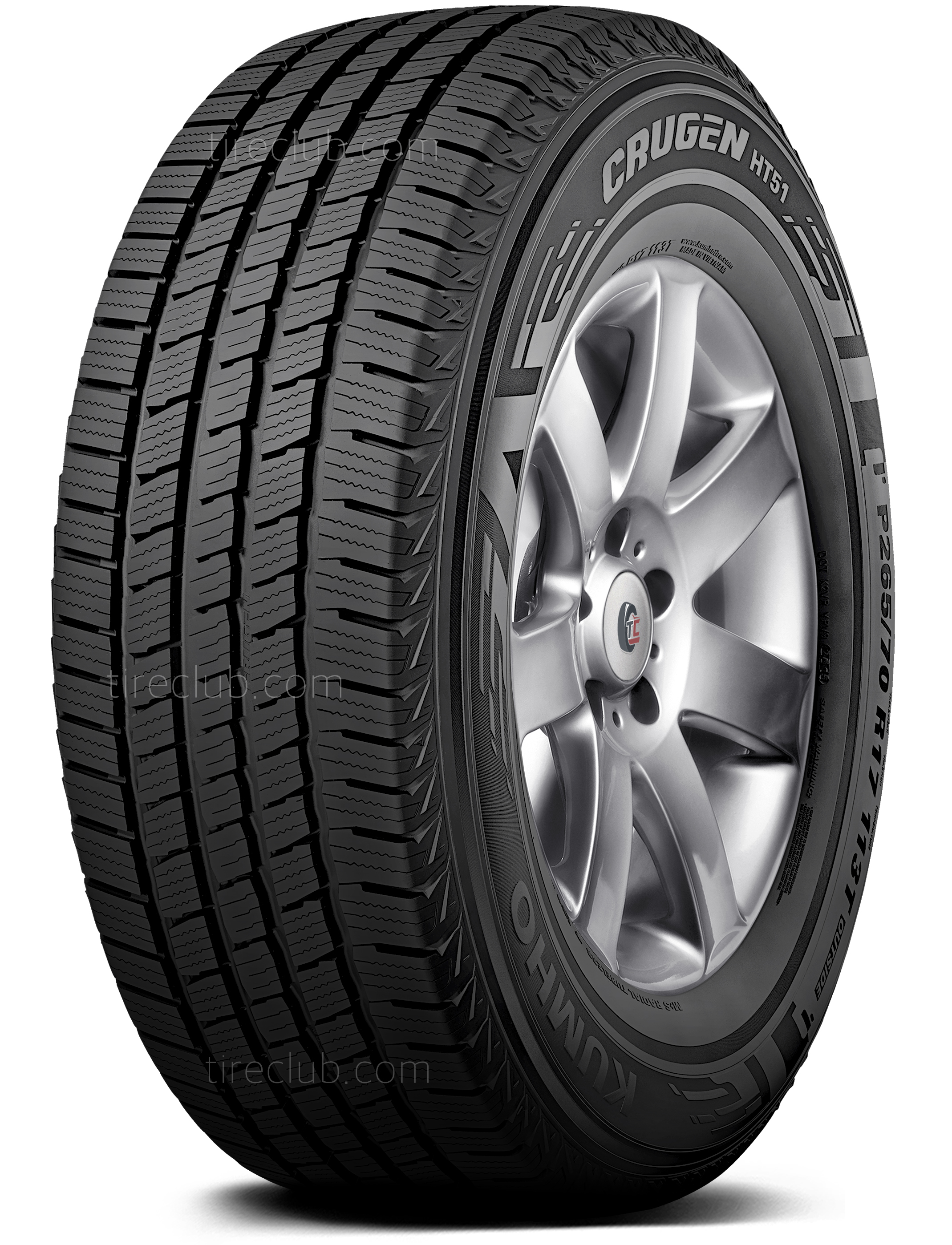 Foto 2 pulgar | Llanta Kumho Crugen Ht51 265/65r17 112t