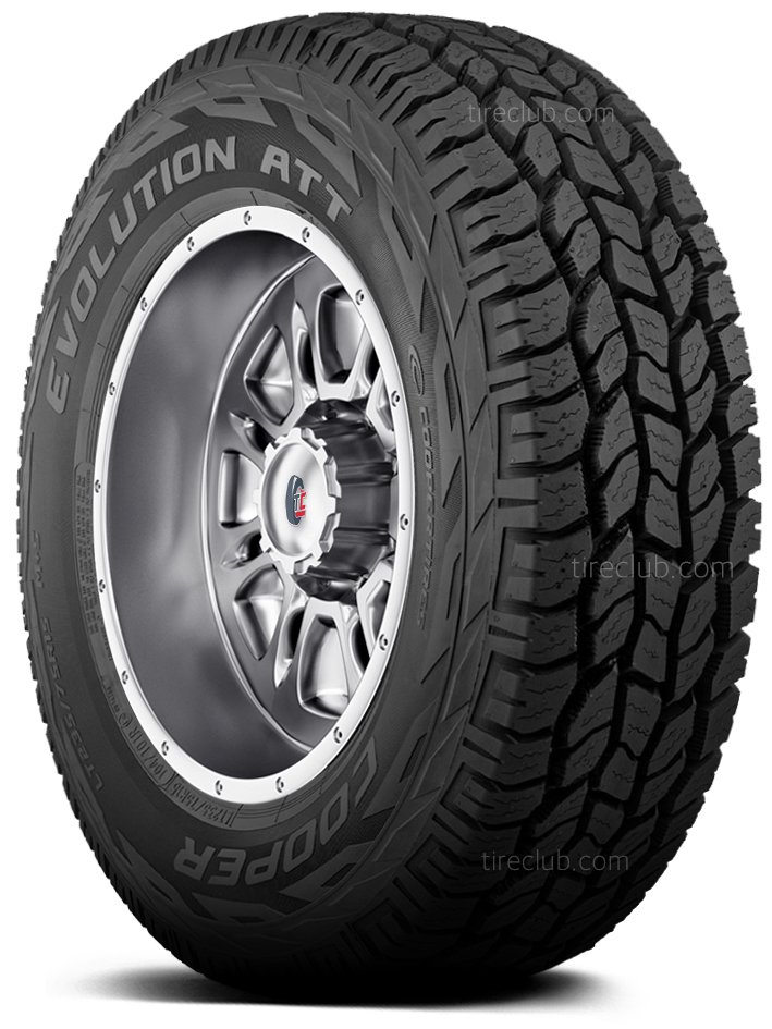 Foto 2 pulgar | Llanta Cooper Evolution Att Lt235/75r15 104/101r C