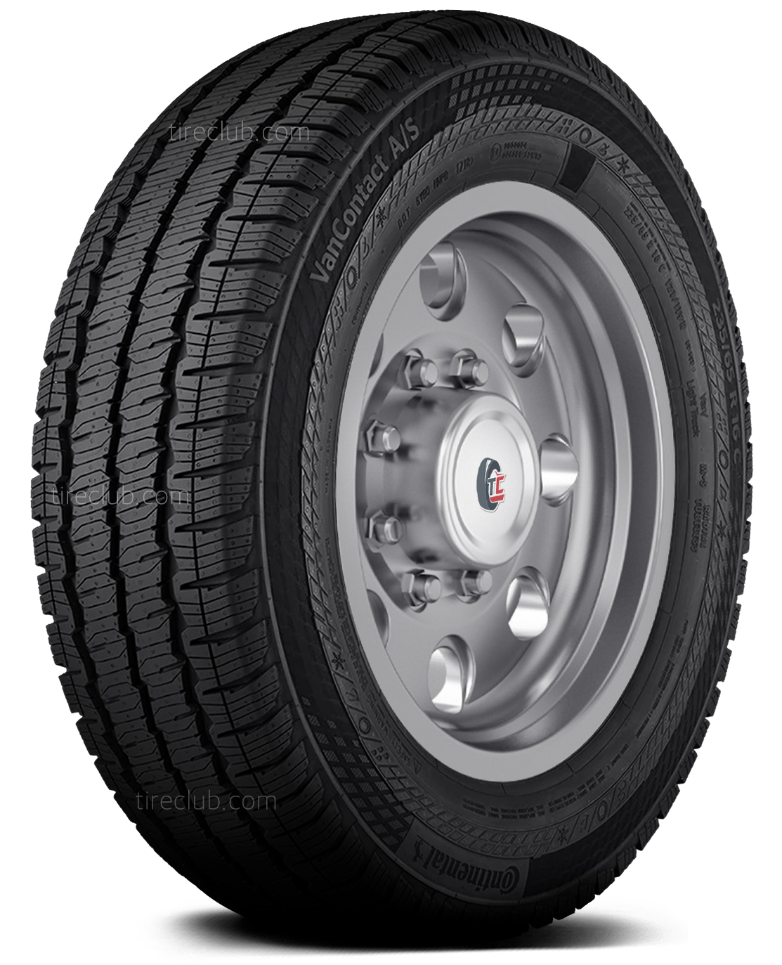 Foto 2 pulgar | Llanta Continental Vancontact A/s 285/55r16c 126n E