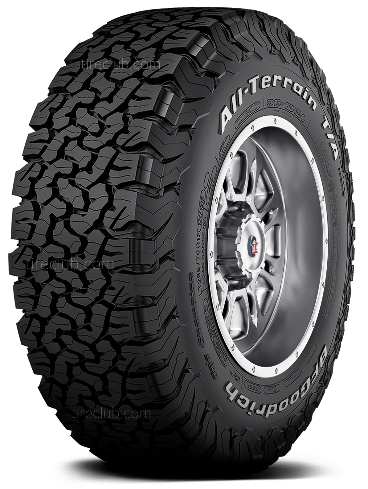Foto 2 pulgar | Llanta Bfgoodrich All-terrain T/a Ko2 Lt275/65r17 121/118s E