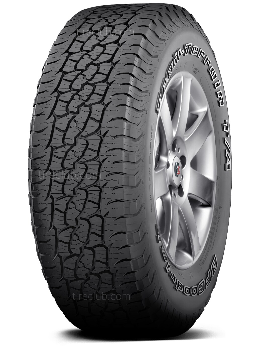 Llanta Bfgoodrich Trail-terrain T/a 245/50r20 102h $6,312