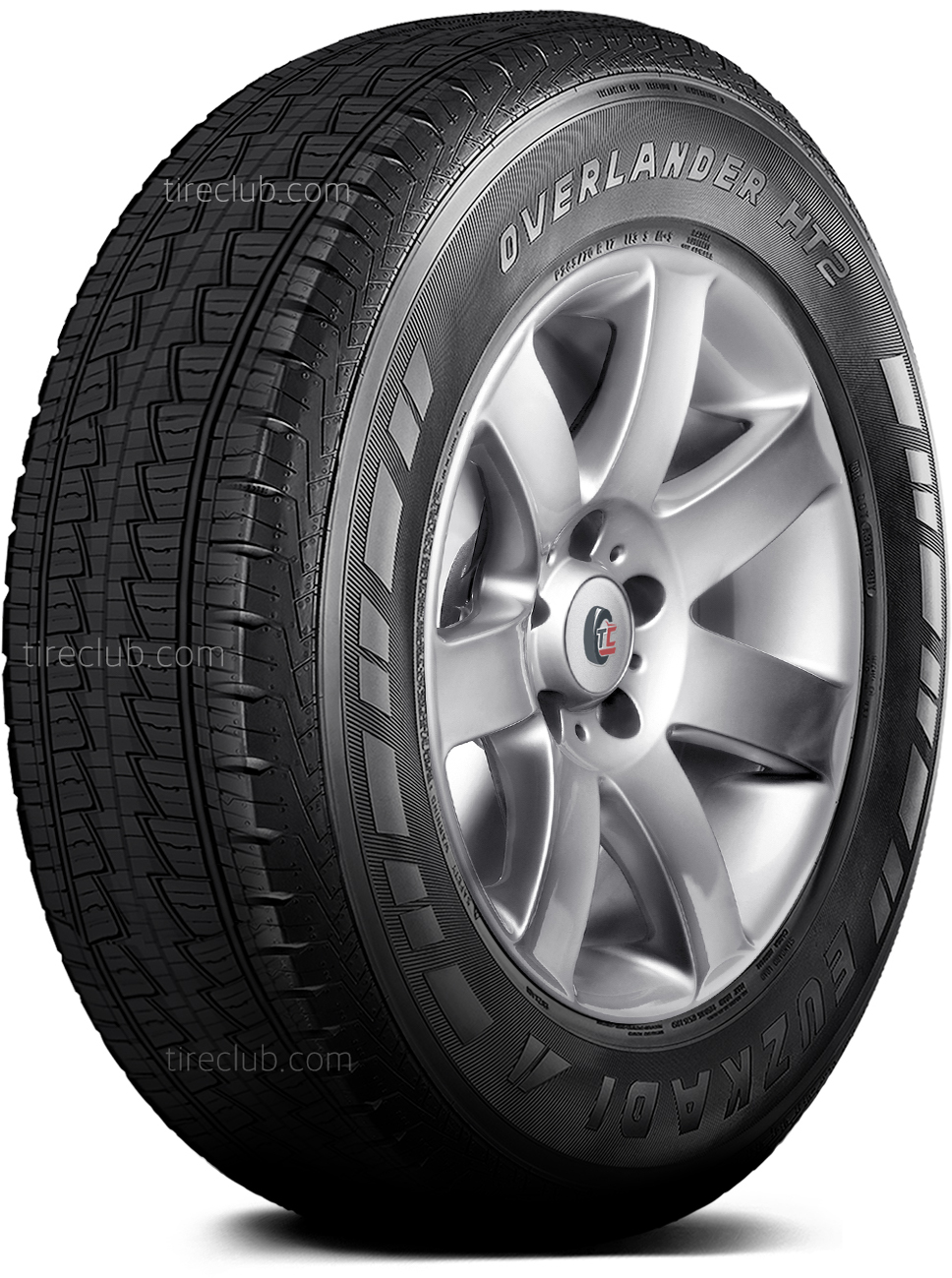 Foto 2 pulgar | Llanta Euzkadi Overlander Ht2 235/75r15 109t Xl