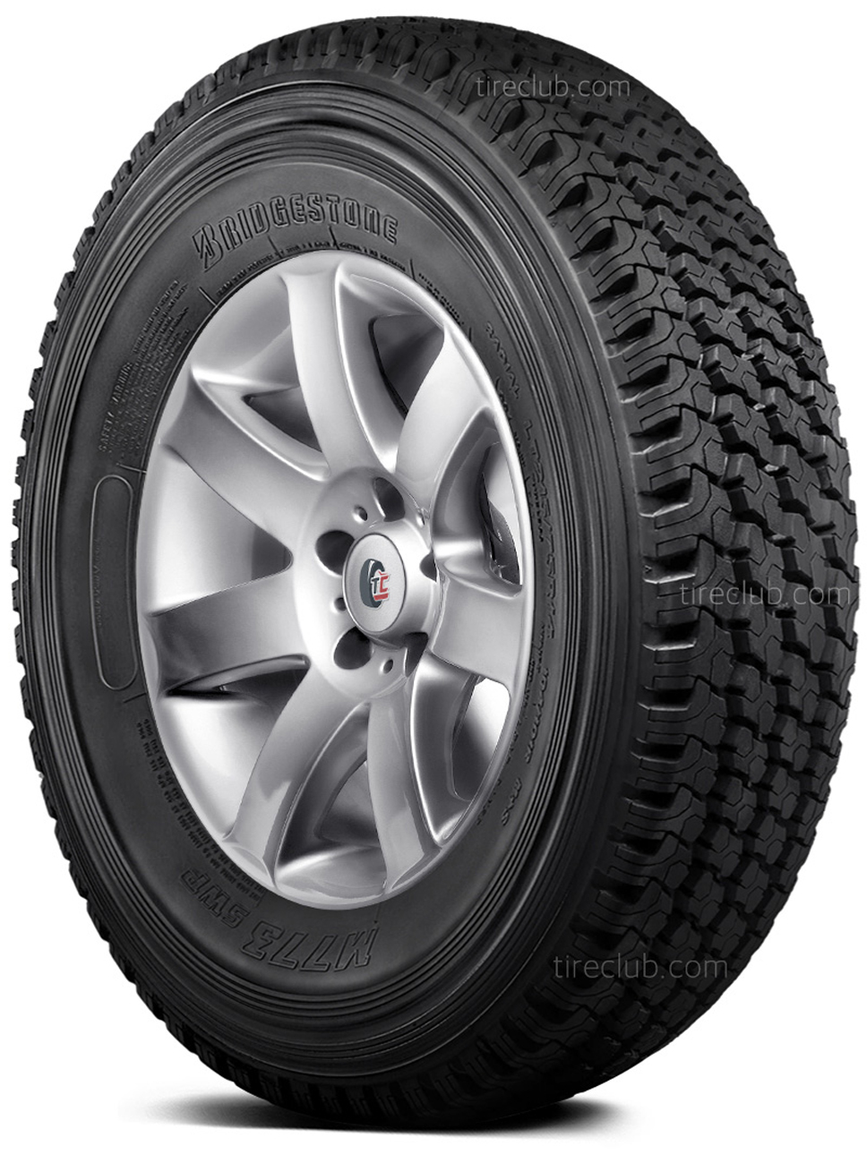 Foto 2 pulgar | Llanta Bridgestone M773 Lt215/75r14 104/101r D