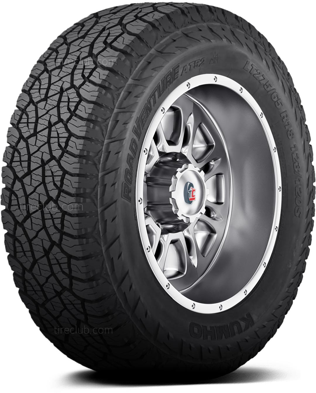 Foto 2 pulgar | Llanta Kumho Road Venture At52 Lt235/80r17 120/117r E