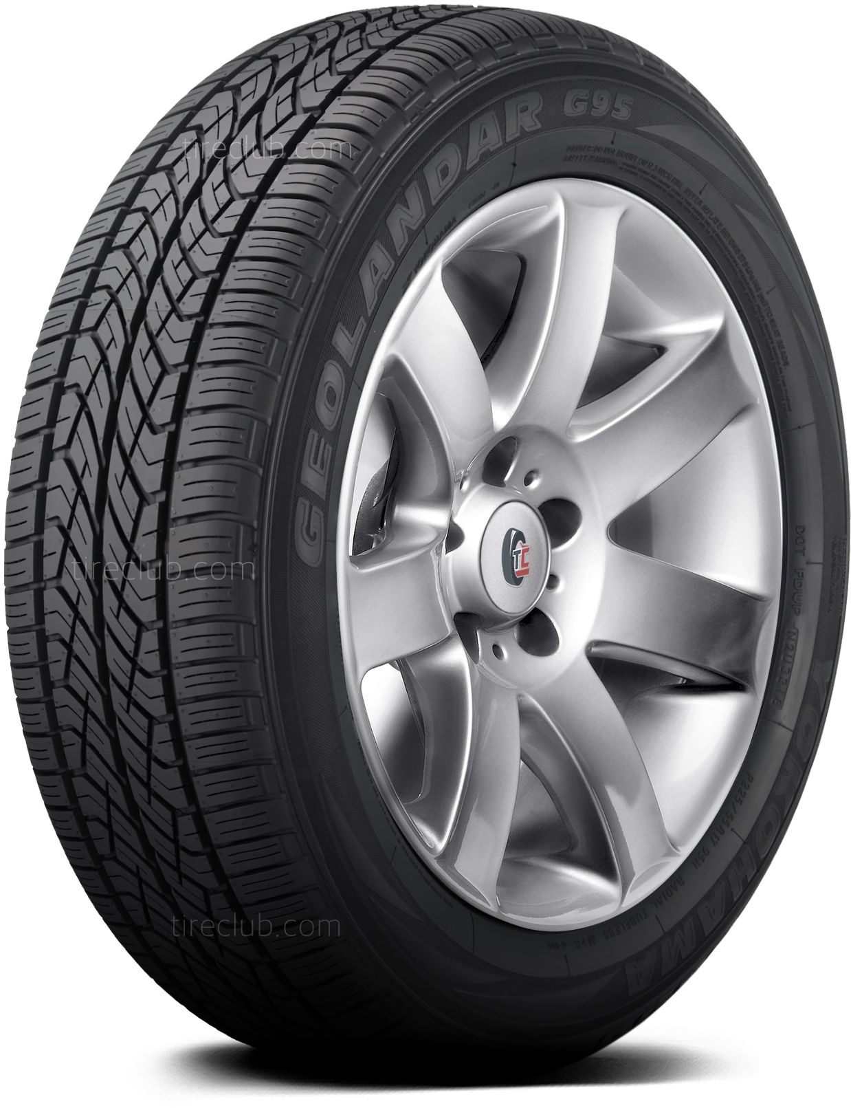 Foto 2 pulgar | Llanta Yokohama Geolandar H/t G95a P225/55r17 95h
