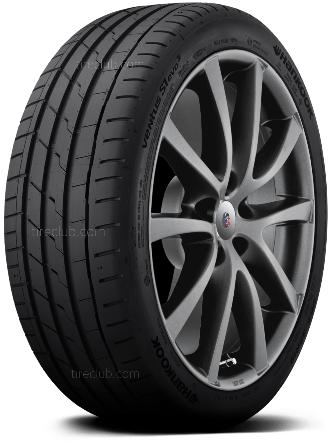 Foto 2 pulgar | Llanta Hankook Ventus S1 Evo3 K127 225/45zr19 96y Xl