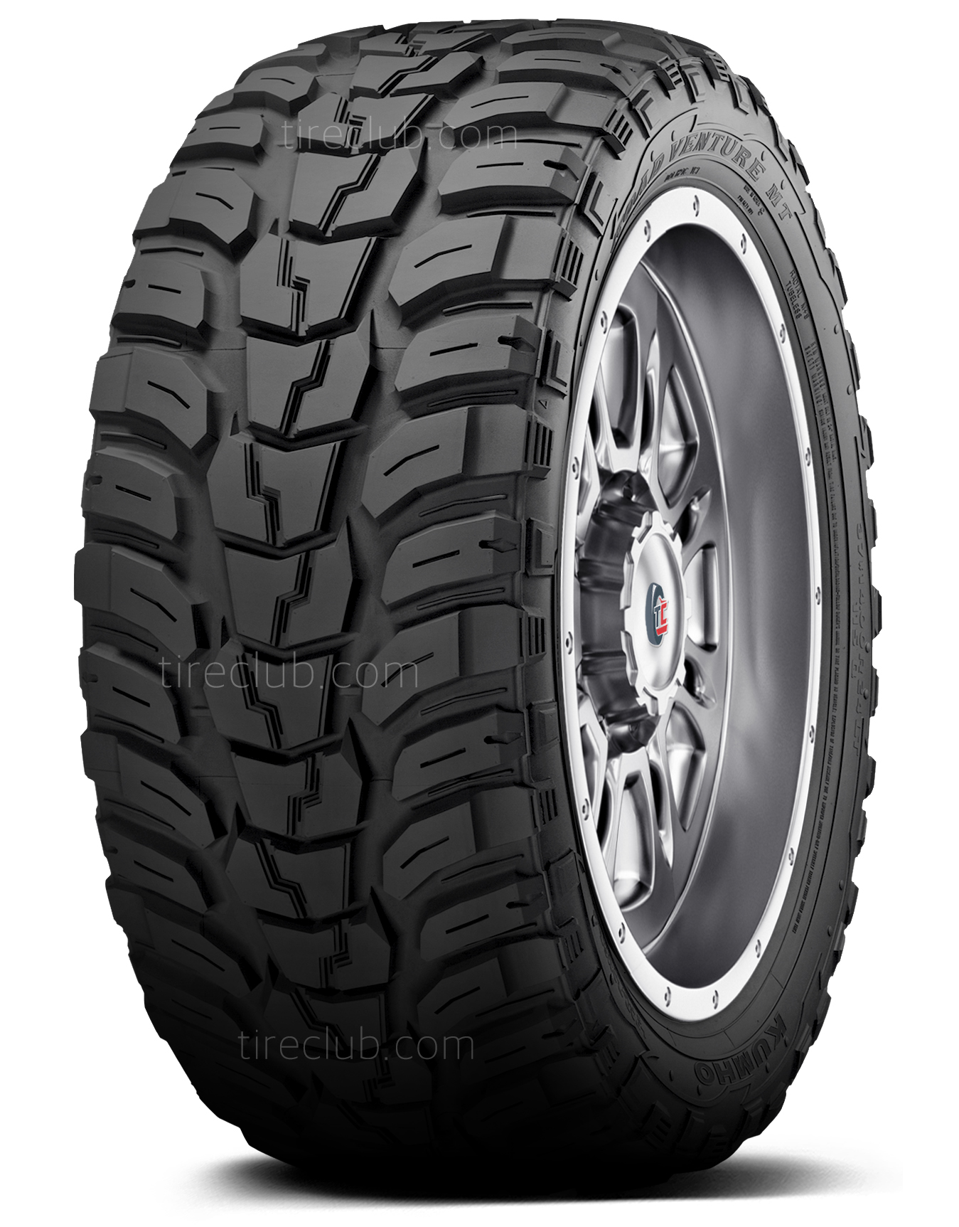 Foto 2 pulgar | Llanta Kumho Road Venture Mt Kl71 Lt235/75r15 104/101q C