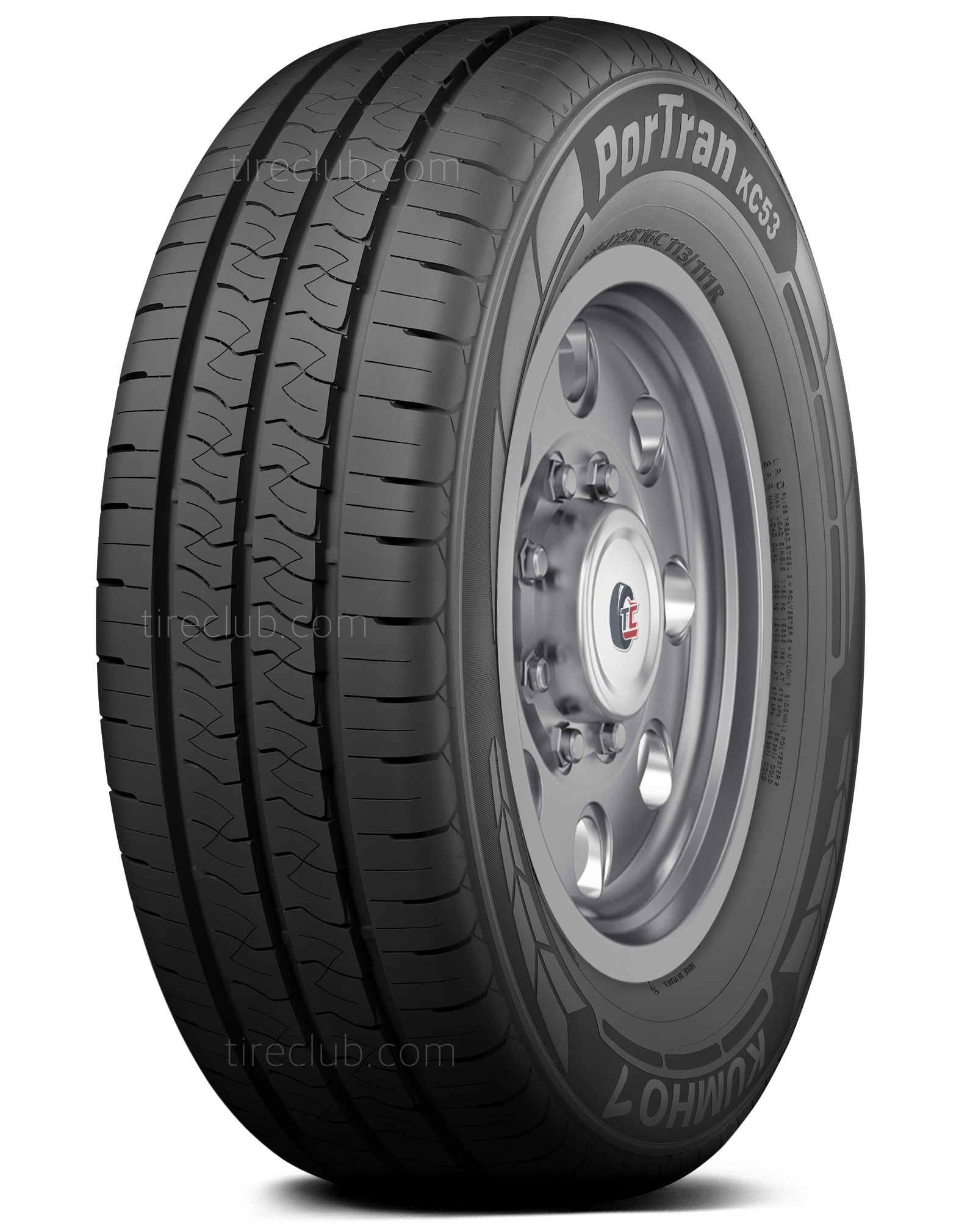 Foto 2 pulgar | Llanta Kumho Portran Kc53 215/70r15c 109/107t D