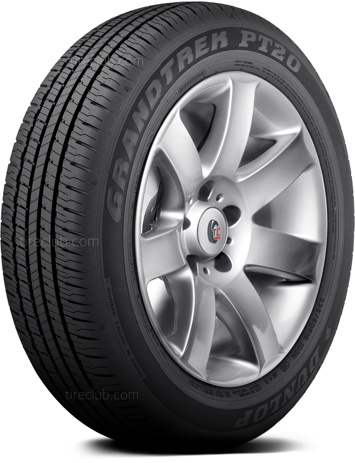 Foto 2 pulgar | Llanta Dunlop Grandtrek Pt20 235/60r18 103h