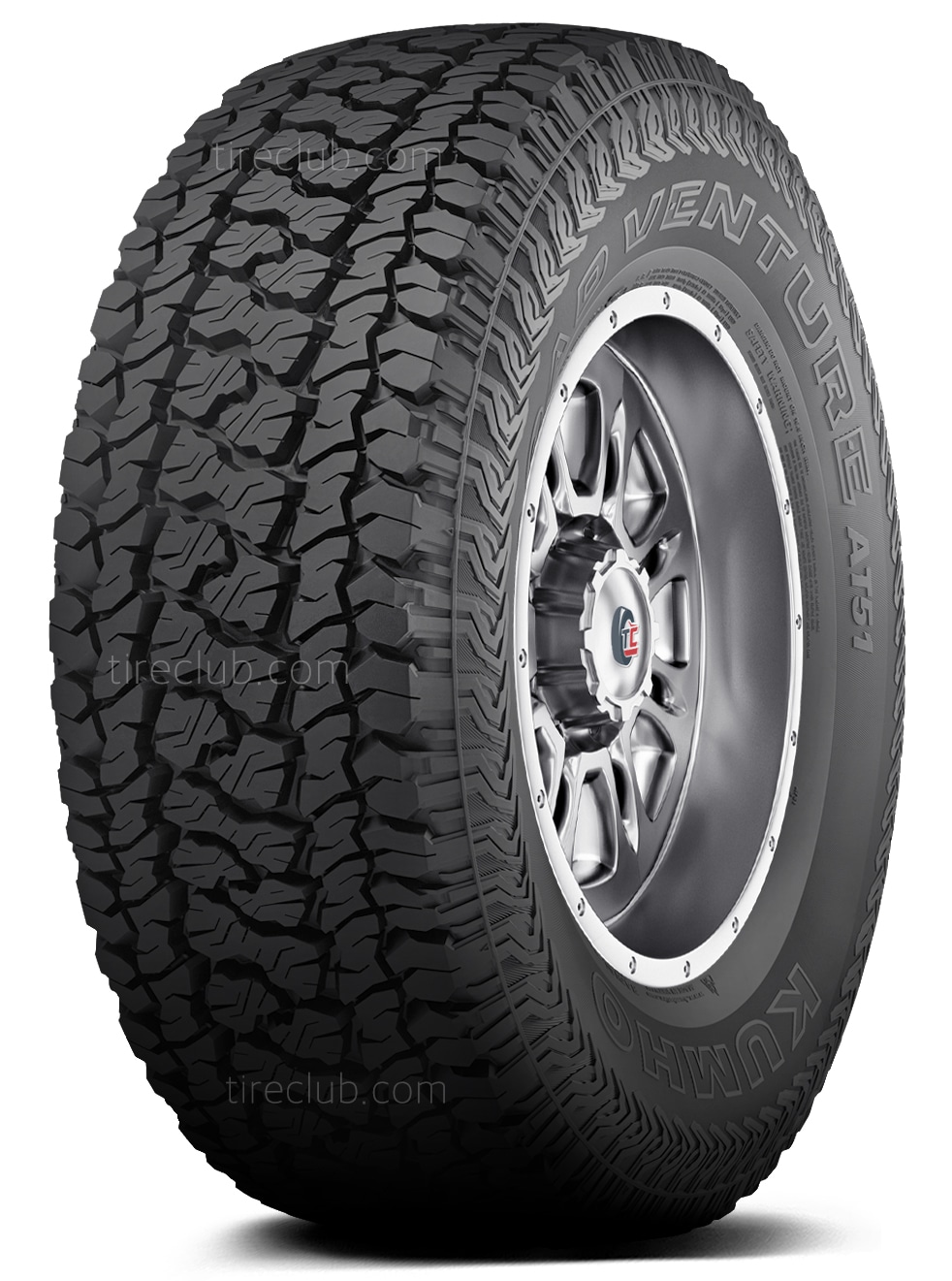 Llanta Kumho Road Venture At51 27x8.50r14lt 101r D $2,836