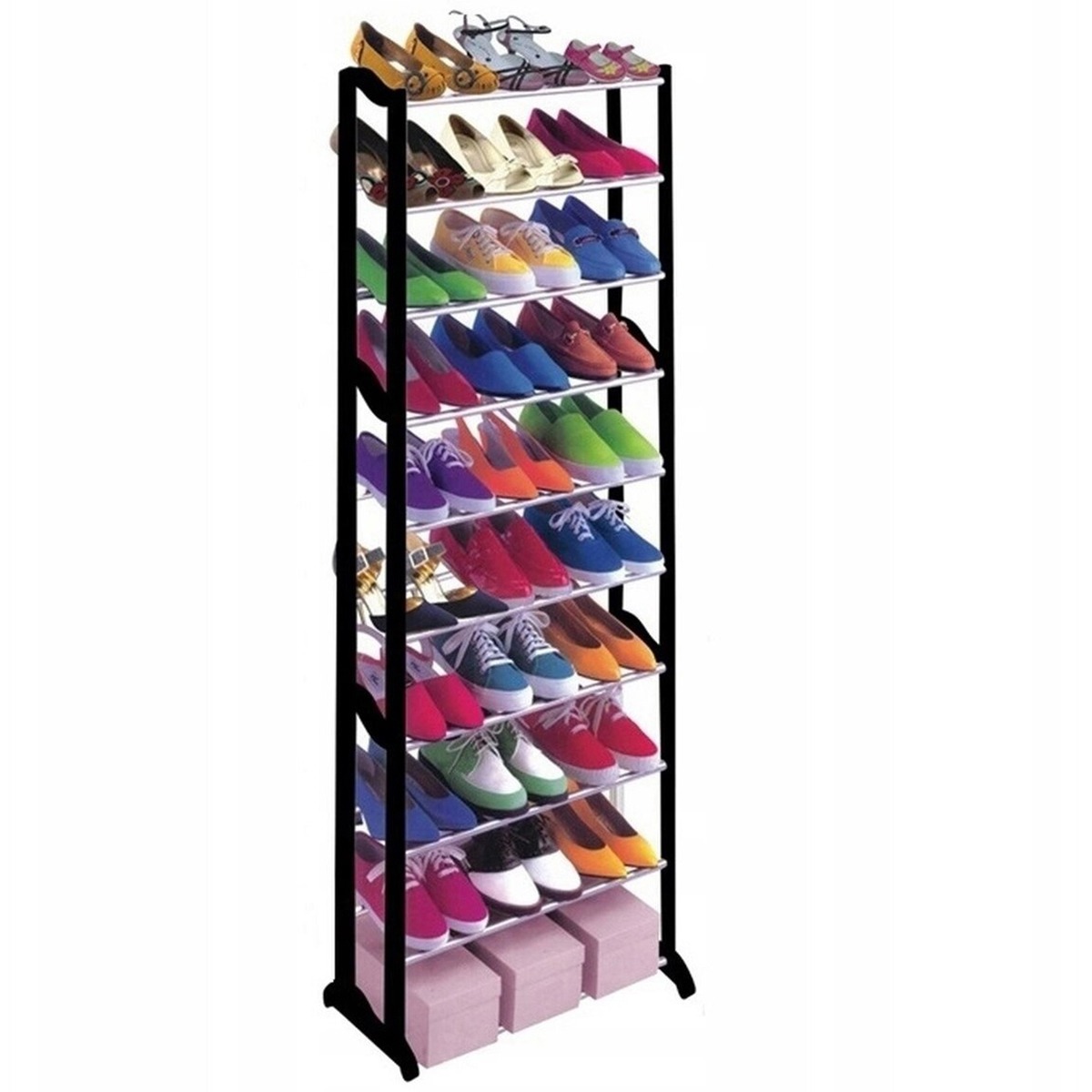 Organizador de Zapatos Aquila color Negro 30 Pares