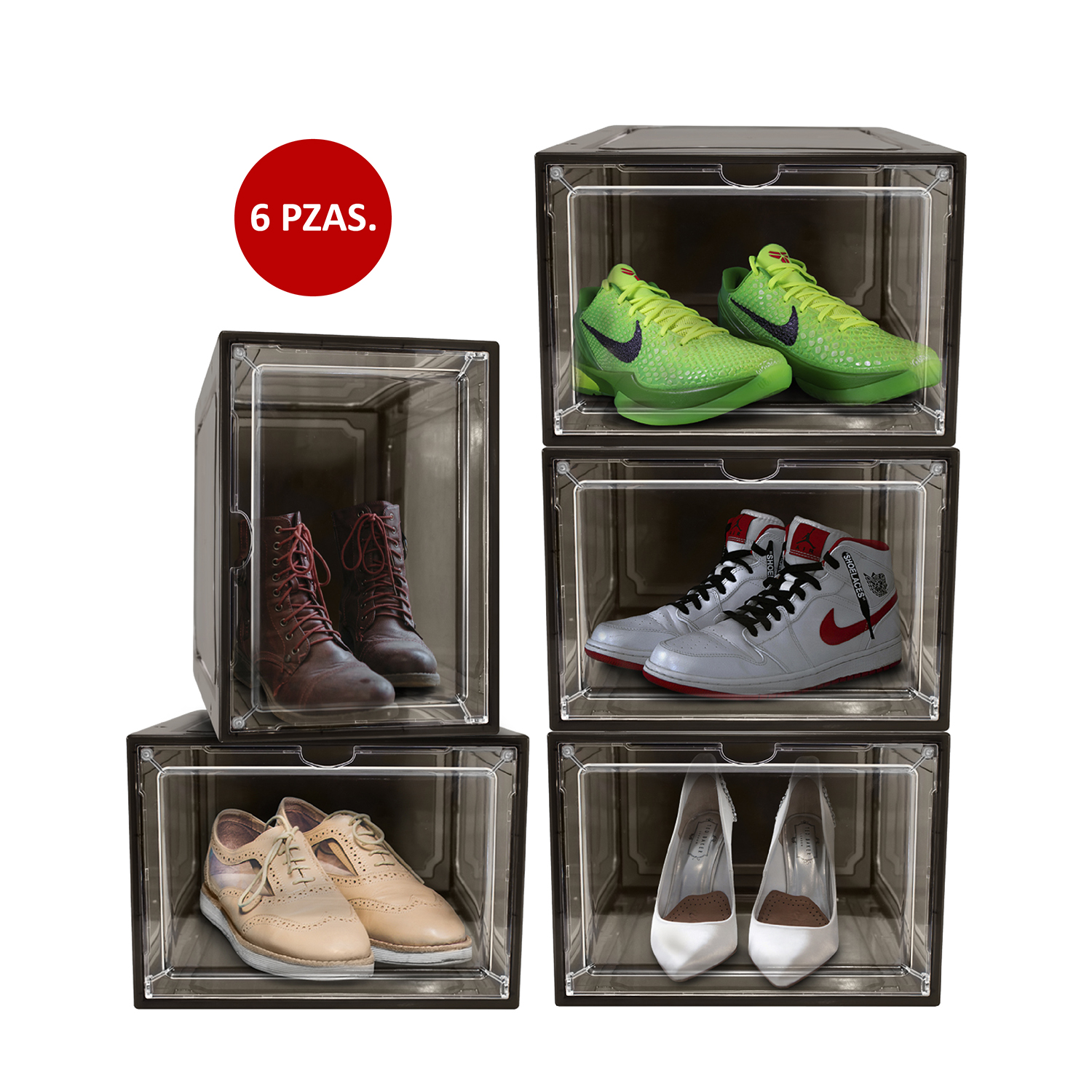 Foto 7 | Caja Zapatero Andromeda Inc 6 Piezas