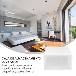 Foto 3 | Organizador de Zapatos Aquila OZ3908 color Blanco de Plástico 12 Pares