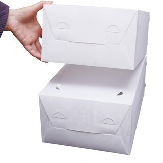 Foto 7 | Organizador de Zapatos Aquila OZ3908 color Blanco de Plástico 12 Pares