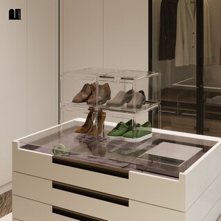 Foto 6 | Set De 4 Cajas Organizadoras Mubson. Zapatera Suola