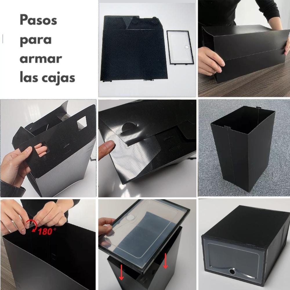 Foto 4 pulgar | Zapatera de Plástico Okaeri Blanca