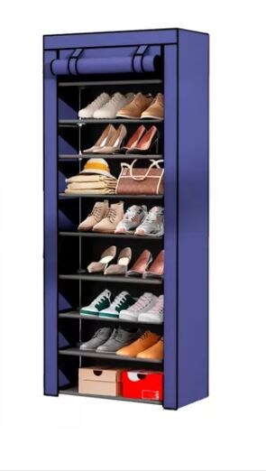 Zapatera Organizador Armable Multiusos, Azul $695