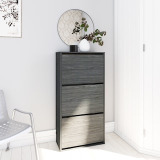 Foto 5 | Zapatera Organizador Playcon 60 X 81 cm Tablero Texturizado Gris