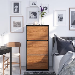 Foto 4 | Zapatera Organizador Playcon 60 X 81 cm Tablero Texturizado Tzalam Y Negro