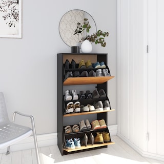 Foto 6 | Zapatera Organizador Playcon 60 X 81 cm Tablero Texturizado Tzalam Y Negro
