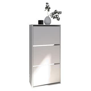 Foto 2 | Zapatera Organizador Playcon 60 X 81 cm Tablero Texturizado Blanco Frosty